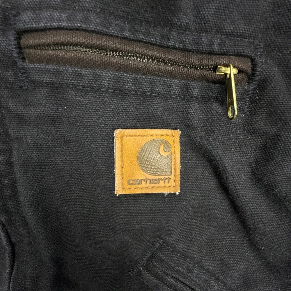 Carhartt‎ Detroit Jacket Fleece Lined Youth Medium (8) YYJ97 BLK Black NWT NOS